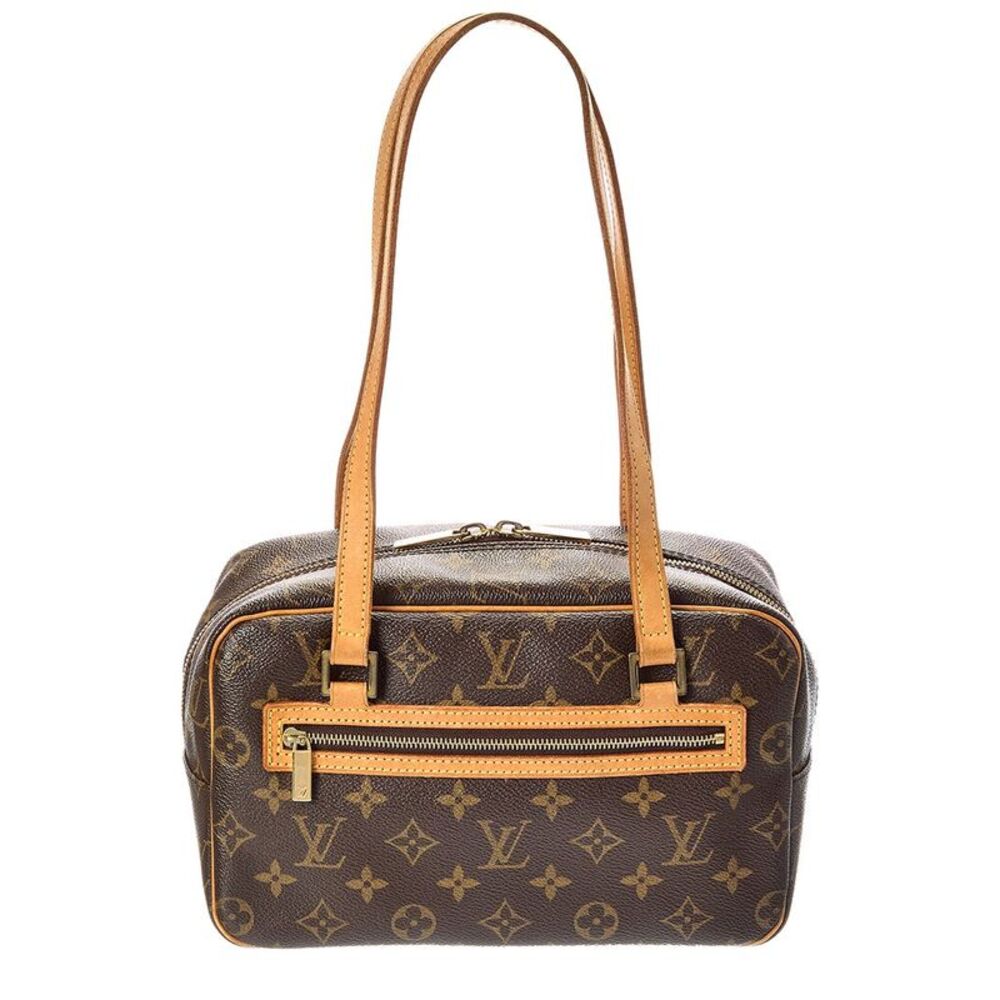 Louis Vuitton Brown Monogram Canvas Cite Mm (Authentic Pre-Loved)